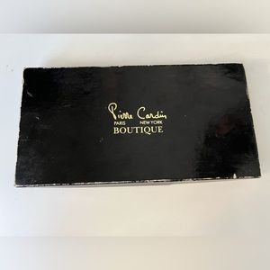 NOS Vintage Pierre Cardin Boutique Leather Wallet Billfold